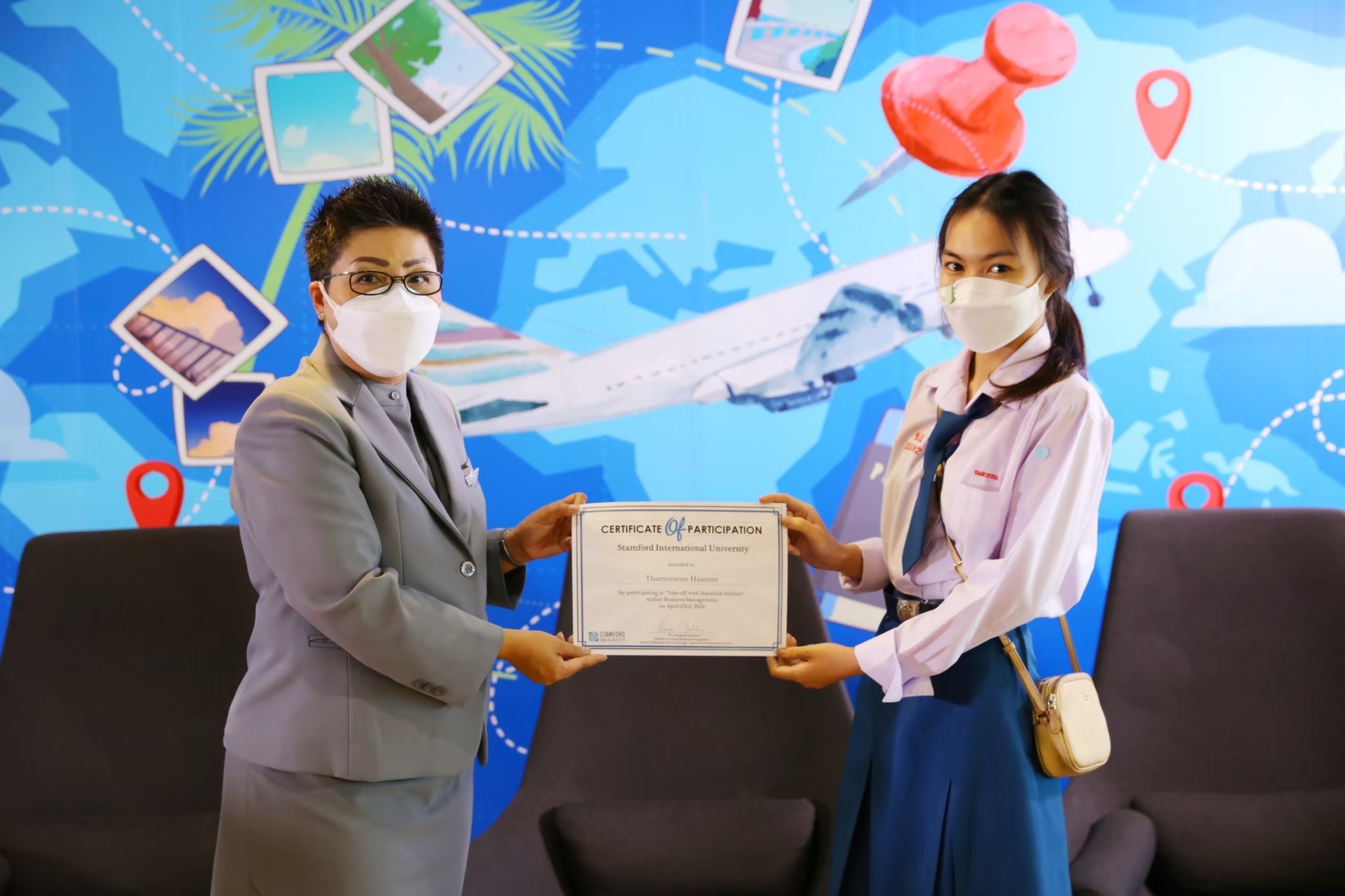 Take-Off with Stamford Airlines