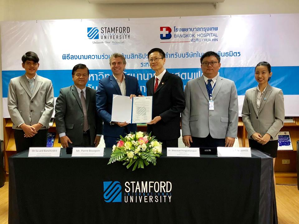 Corporate Partnership Signing Event at Hua Hin Campus