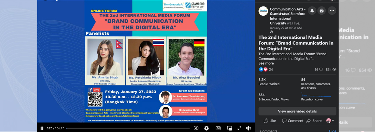 The 2nd International Media Forum: “Brand Communication in the Digital Era” 